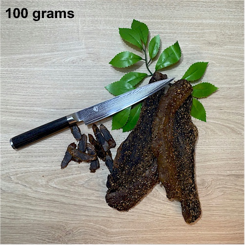 (image for) Traditional Biltong Strips - 100-grams